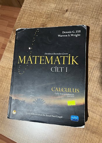 Matematik Cilt 1 - Calculus Warren S. Wright & Dennis G. Zill