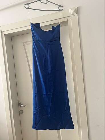 Yırtmaçlı Uzun Elbise - Görsel 7