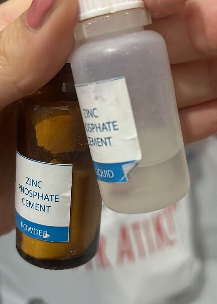 çinko fosfat siman - Görsel 2