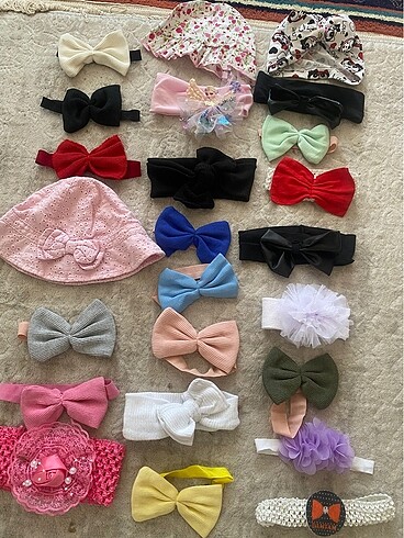 Bebek bandana bere şapka