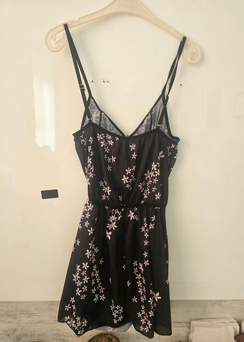 Çiçek Desenli pilaj elbisesi - Görsel 12