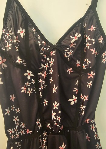 Çiçek Desenli pilaj elbisesi - Görsel 11