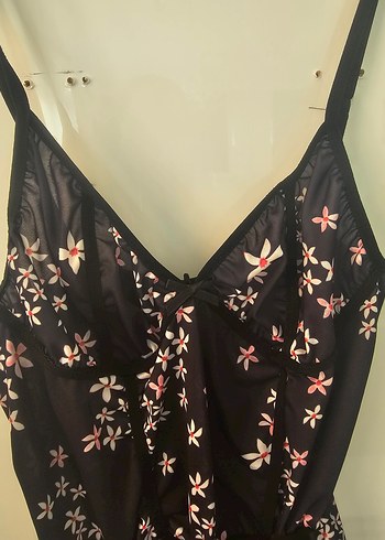 Çiçek Desenli pilaj elbisesi - Görsel 8