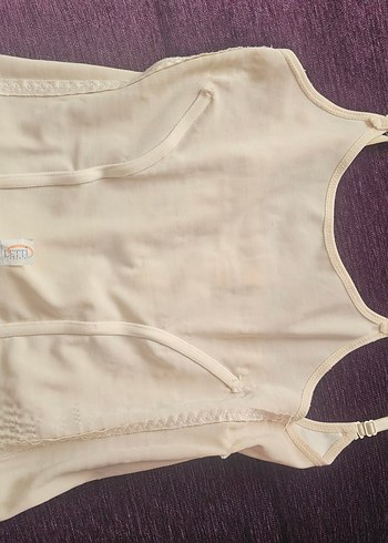 Beyaz Göğüs Destekli Korset - Görsel 4