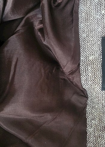 Gri Keten Pilili Mini Hamile Eteği - Görsel 4