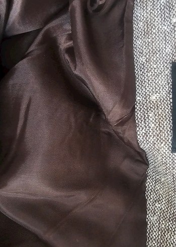 Gri Keten Pilili Mini Hamile Eteği - Görsel 7