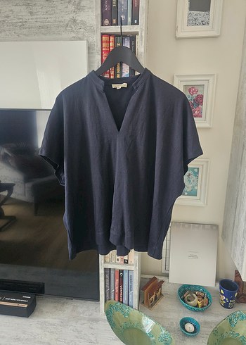 lacivert  battal  boy   buluz - Görsel 2