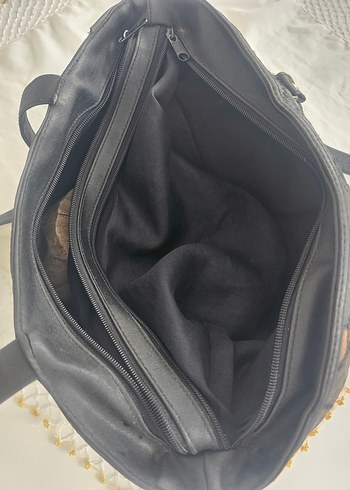 Kahverengi Deri Kadın Tote Çanta - Görsel 6