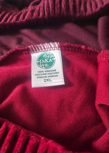 kırmızı kadife şort bermuda - Görsel 2