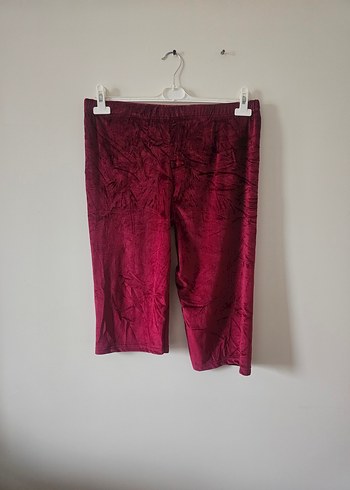 kırmızı kadife şort bermuda - Görsel 8