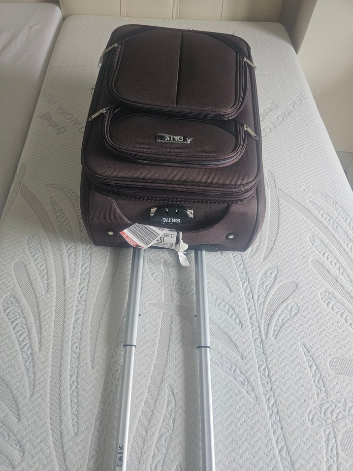 Kahverengi Erkek Seyahat Bavulu  yurtdışı   ürün - Görsel 2