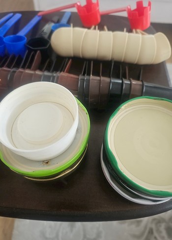 Renkli Plastik Mutfak Ölçü Kaşıkları Seti - Görsel 9