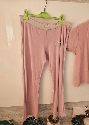 Pembe Salaş Kız Eşofman takim