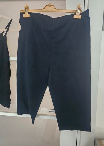 Siyah Pamuklu Mini Hamile Şortu - Görsel 9