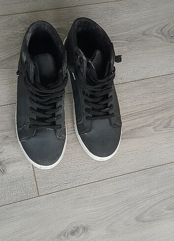 41 Beden siyah Renk Koton spor ayakkabı 