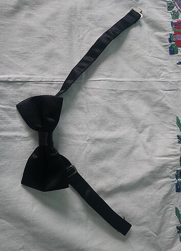 Altın yıldız klasik  papyon  yeni - Görsel 6