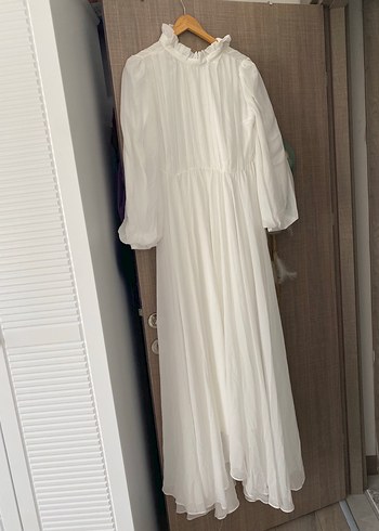 Bohem Tesettür nikah elbisesi