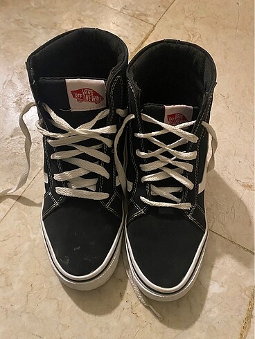 39 Beden siyah Renk vans ayakkabı