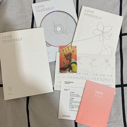 bts love yourself her albüm + pob butter kutu