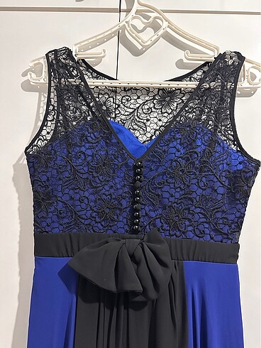 Abiye uzun elbise - Görsel 5