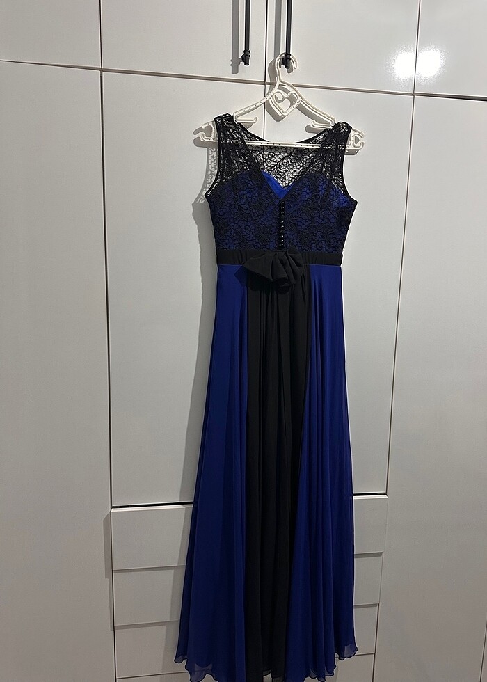 Abiye uzun elbise - Görsel 3