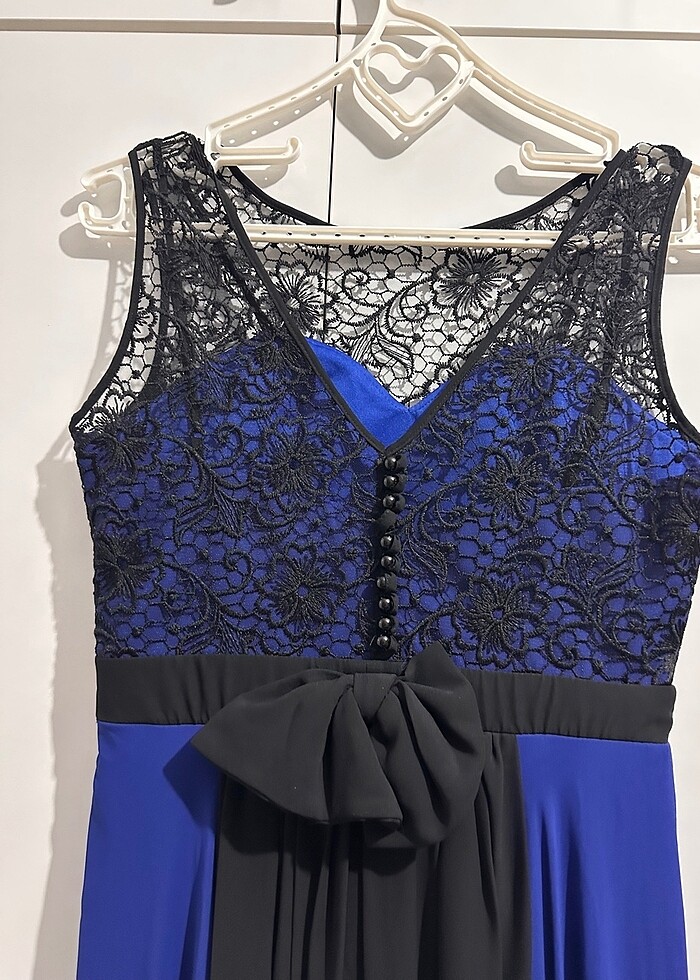 Abiye uzun elbise - Görsel 5