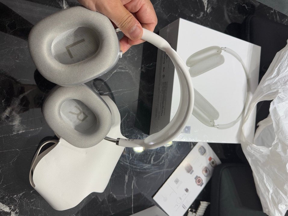 Apple airpods max  kapalı kutu gri Kulaküstü Kablosuz Kulaklık - Görsel 5