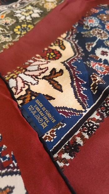  Beden Twill ipek eşarp 