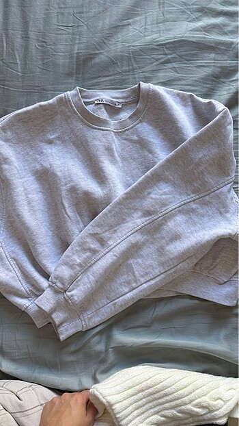Zara Crop zara sweat