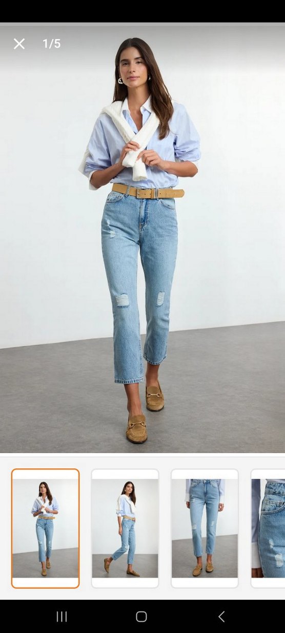 Yırtık jean - Görsel 2