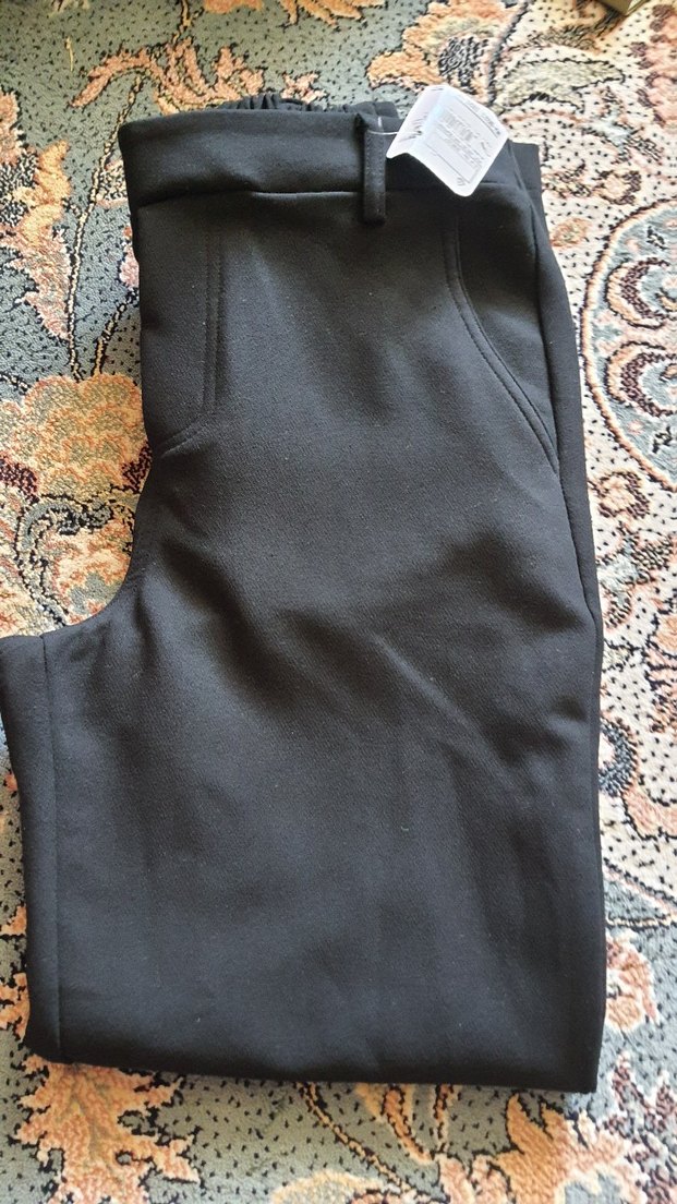 Siyah Kadın Kumaş Pantolon - Görsel 2