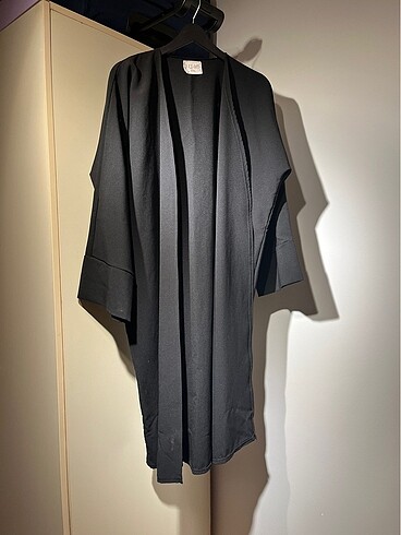 Siyah ozel dikim kimono
