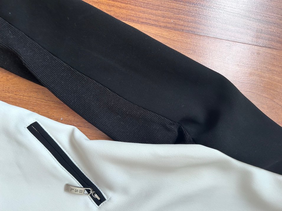 Zarif Siyah Beyaz Kadın Ceket - Görsel 2