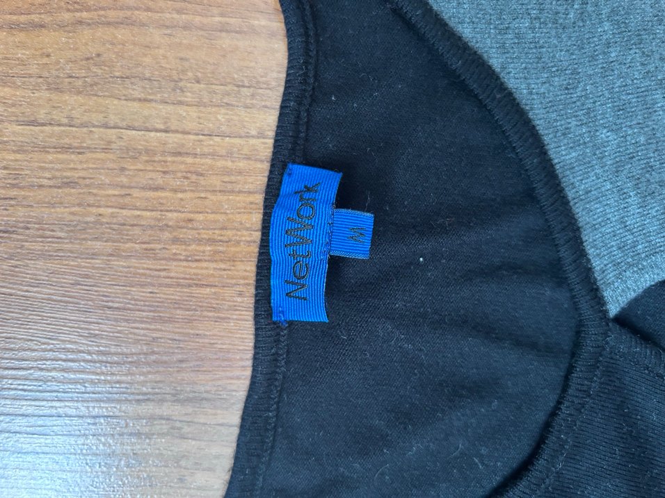 Siyah Uzun Kollu kazak - Görsel 2