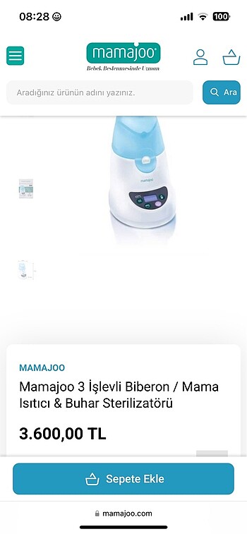 Mama ısıtıcısı , biberon ısıtıcısı ve sterilizatör - Görsel 6