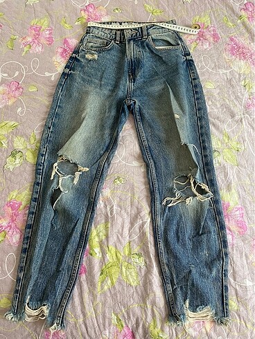bershka mom jean