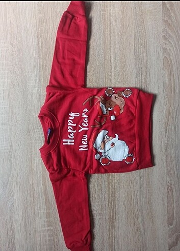Diğer ERKEK ÇOCUK TAKIM NOEl BASKILI