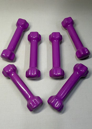 6 adet 500 gr dumbel 0,5 kg dumbel - Görsel 3