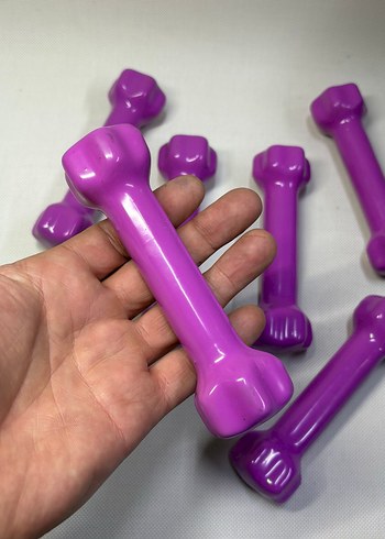 6 adet 500 gr dumbel 0,5 kg dumbel - Görsel 4