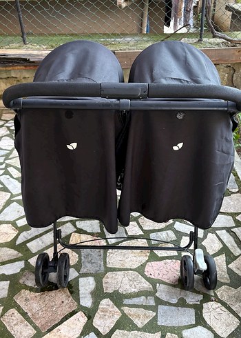 Joie Siyah Çiftli Bebek Arabası - Görsel 11