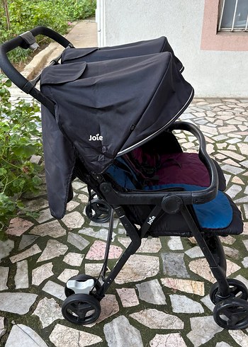 Joie Siyah Çiftli Bebek Arabası - Görsel 7