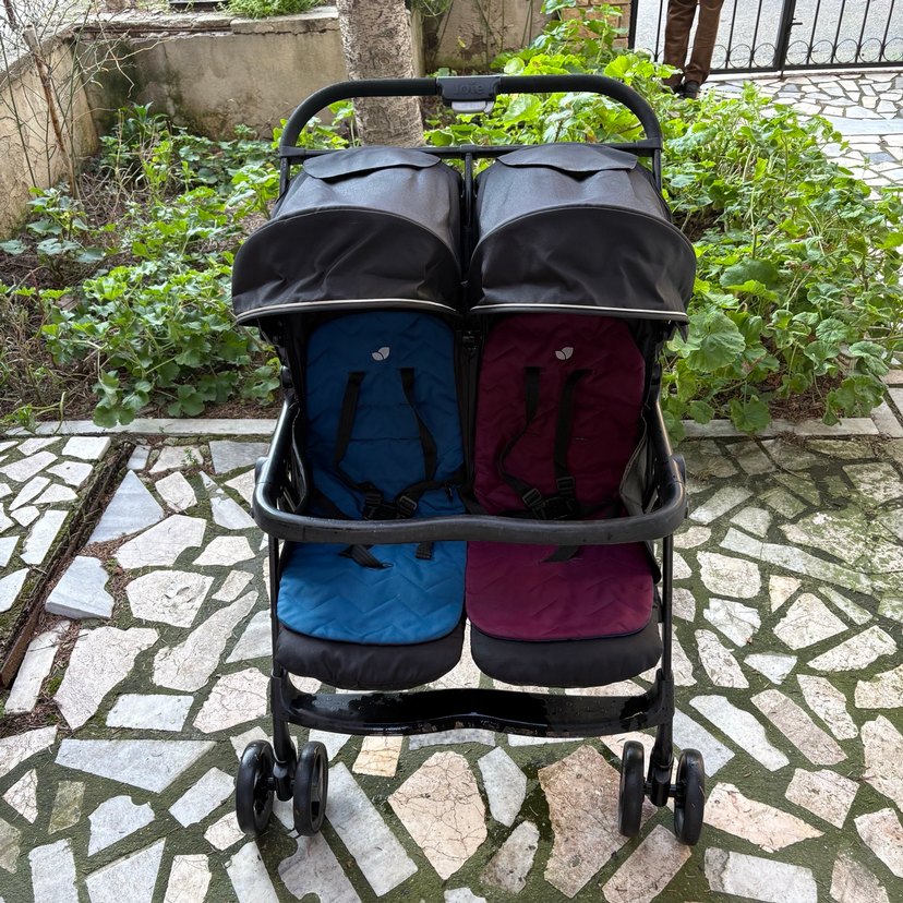 Joie Siyah Çiftli Bebek Arabası - Görsel 5