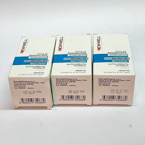 New Well Beyazlatıcı Roll-On 50 ml - Görsel 4