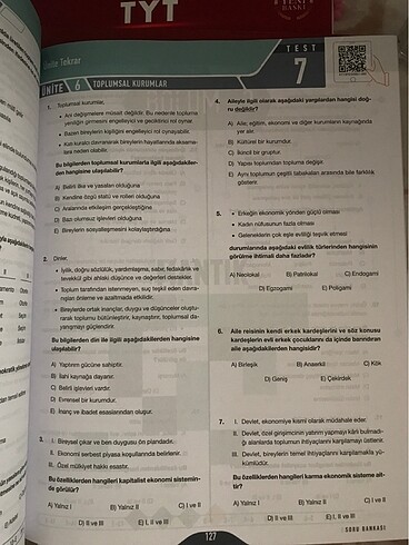 AYT Felsefe Grubu Soru Bankası