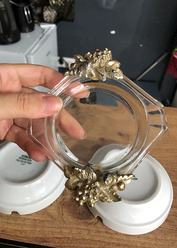 Kültabla 3 adet güral porselen - Görsel 5