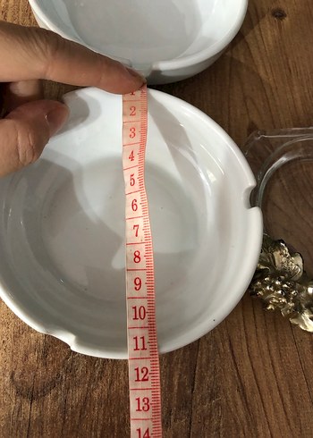 Kültabla 3 adet güral porselen - Görsel 9