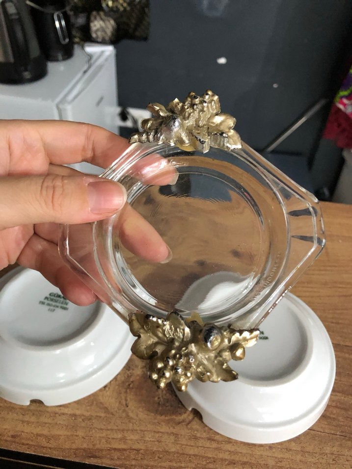 Kültabla 3 adet güral porselen - Görsel 5