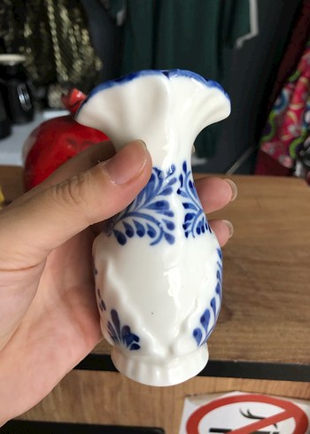 Kırmızı Nar Biblo ve Figür vazo bebek 3 adet - Görsel 3