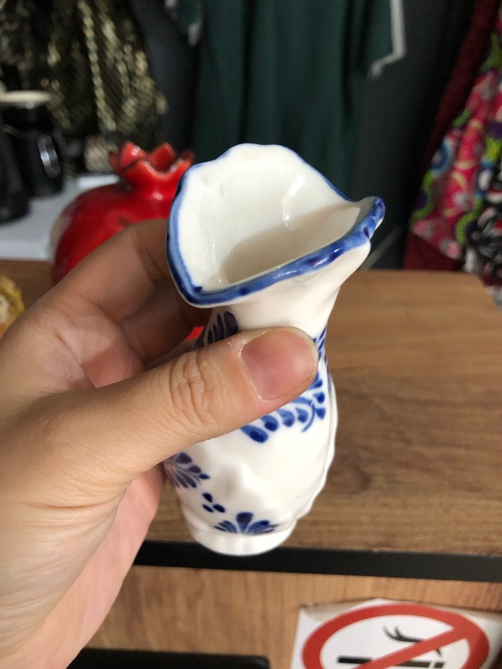 Kırmızı Nar Biblo ve Figür vazo bebek 3 adet - Görsel 2