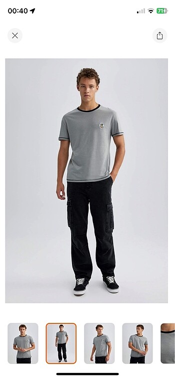 Defacto Defacto s beden tshirt erkek etiketli